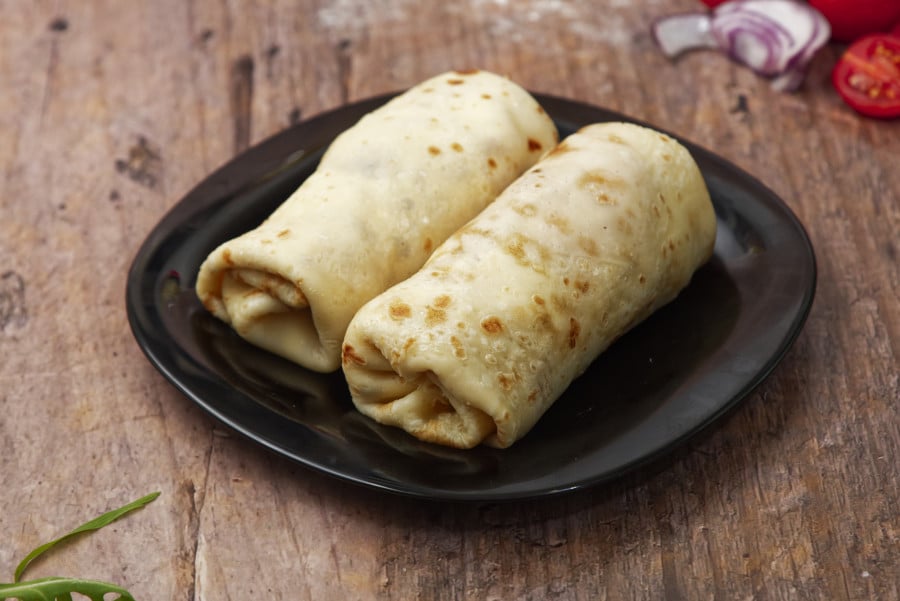 Palacinka kačkavalj, pavlaka, piletina